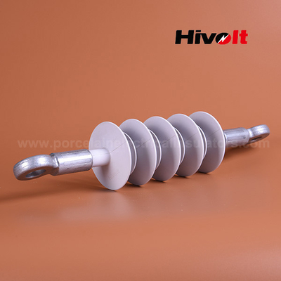 عازل قضيب طويل مركب 24kv 70kn مع أجهزة اتصال من العين إلى العين