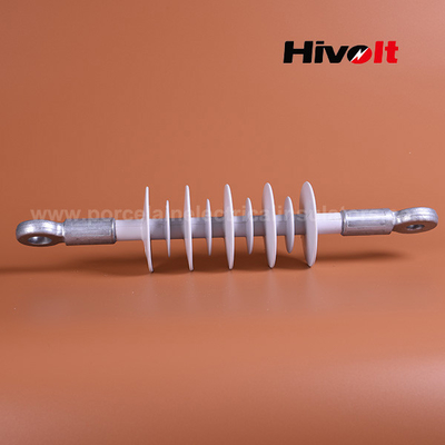 عازل قضيب طويل مركب 24kv 70kn مع أجهزة اتصال من العين إلى العين