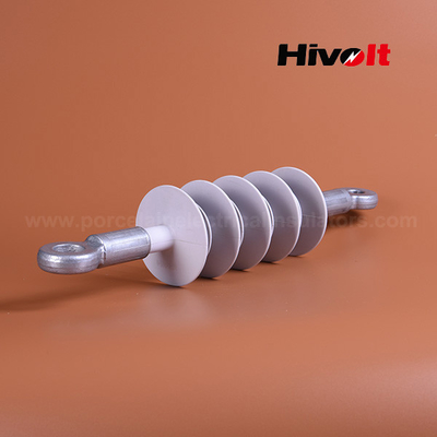 عازل قضيب طويل مركب 24kv 70kn مع أجهزة اتصال من العين إلى العين