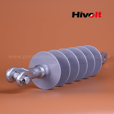 نهاية مسدود 25kv سيليكون المطاط عازل مركب مع اللسان وأجهزة اتصال Clevis